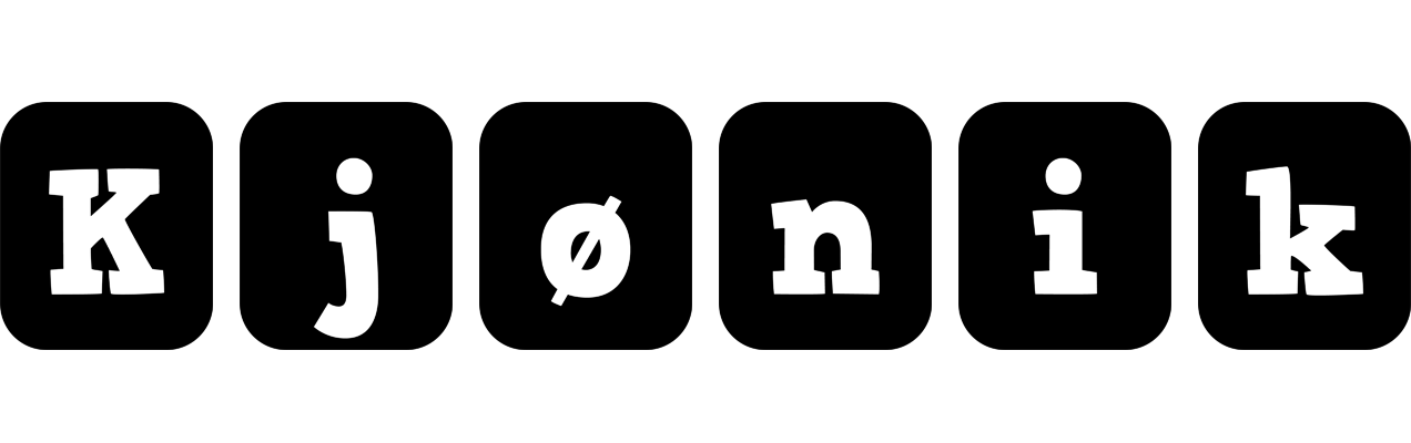 Kjønik box logo