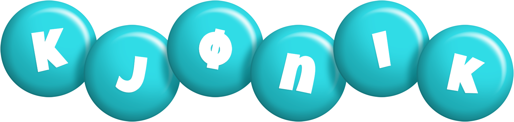 Kjønik candy-azur logo