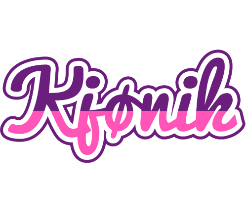 Kjønik cheerful logo