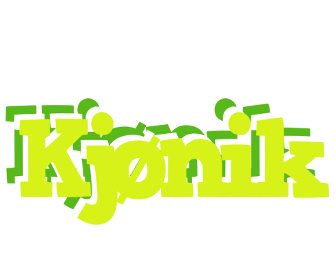 Kjønik citrus logo