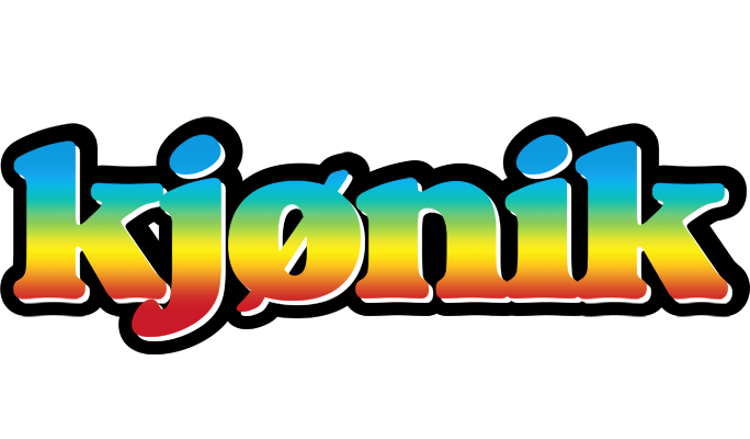 Kjønik color logo