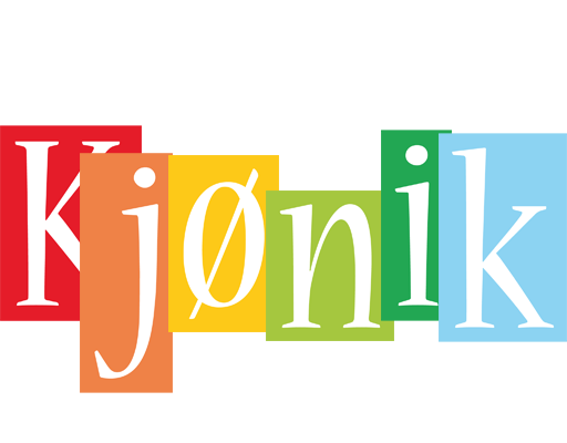 Kjønik colors logo