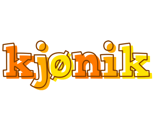 Kjønik desert logo