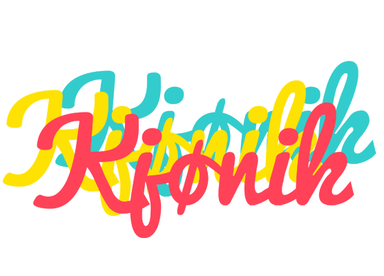 Kjønik disco logo