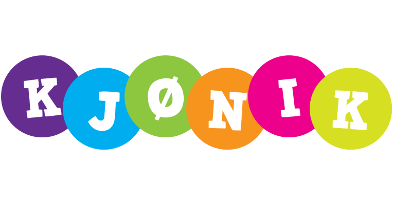 Kjønik happy logo