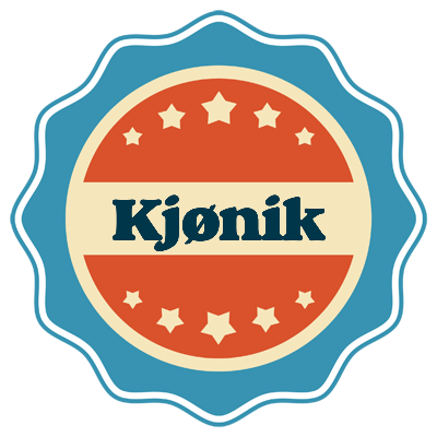 Kjønik labels logo