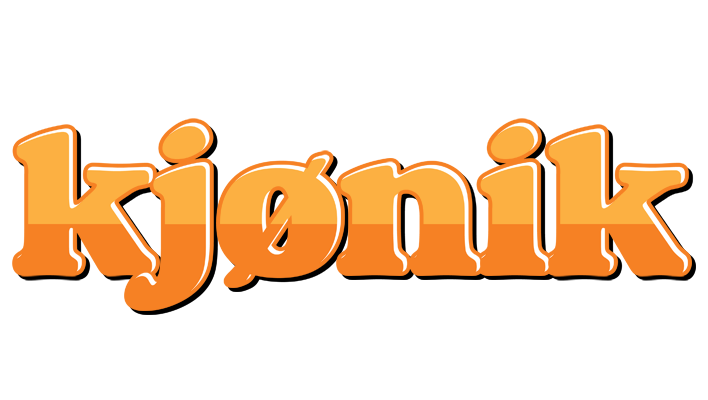 Kjønik orange logo