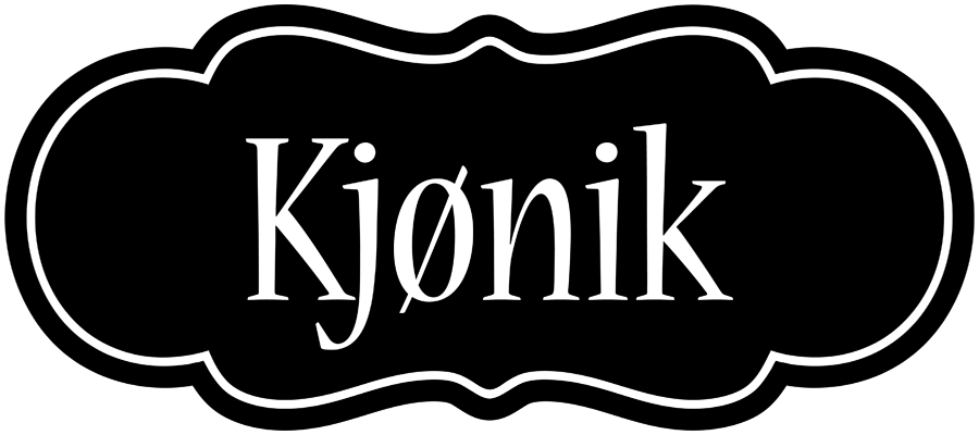 Kjønik welcome logo