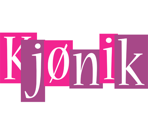 Kjønik whine logo