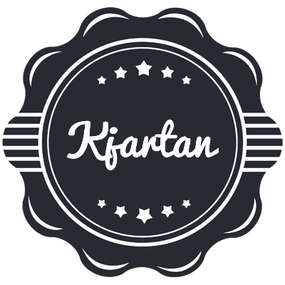 Kjartan badge logo
