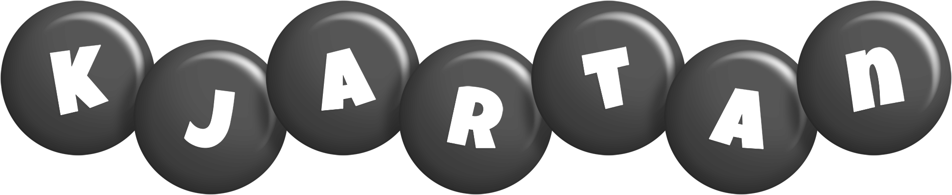 Kjartan candy-black logo