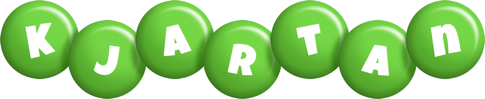 Kjartan candy-green logo