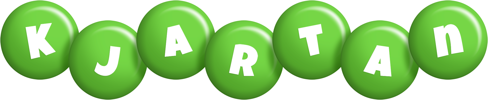 Kjartan candy-green logo