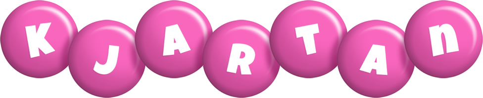 Kjartan candy-pink logo