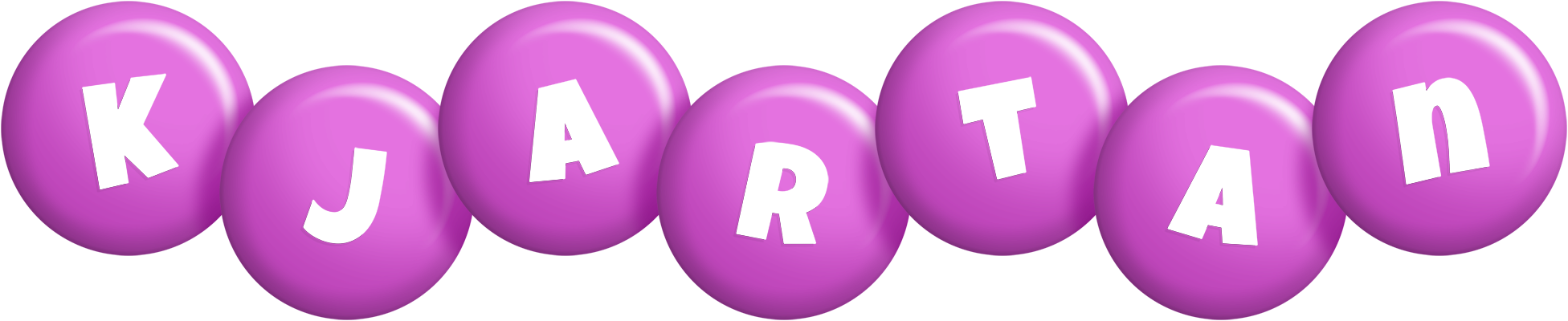 Kjartan candy-purple logo