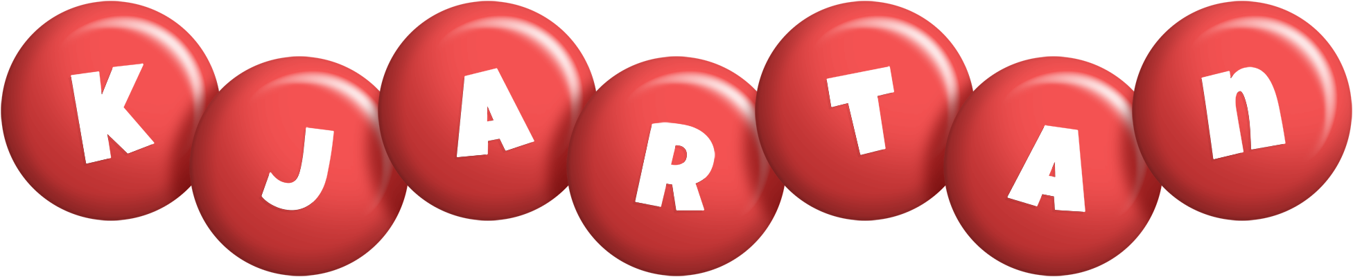 Kjartan candy-red logo