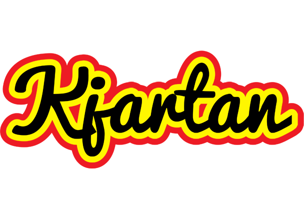 Kjartan flaming logo