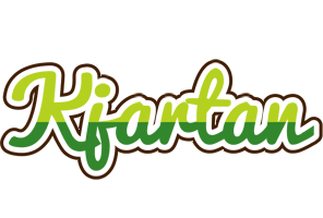 Kjartan golfing logo