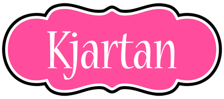 Kjartan invitation logo