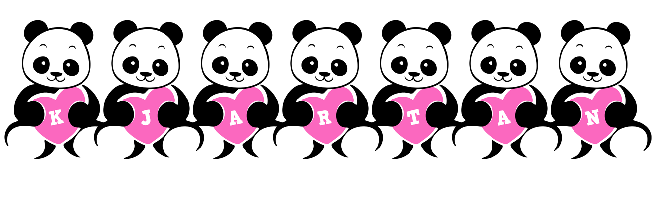 Kjartan love-panda logo