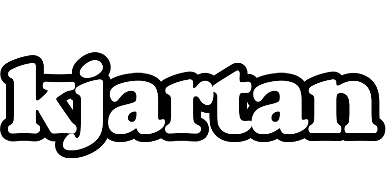 Kjartan panda logo