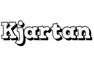 Kjartan snowing logo