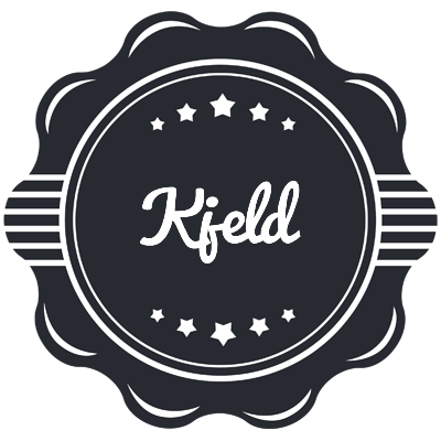 Kjeld badge logo