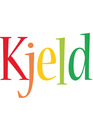 Kjeld birthday logo