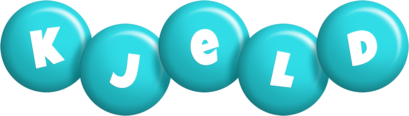 Kjeld candy-azur logo