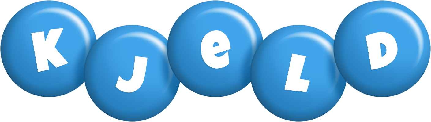 Kjeld candy-blue logo
