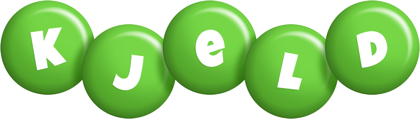 Kjeld candy-green logo
