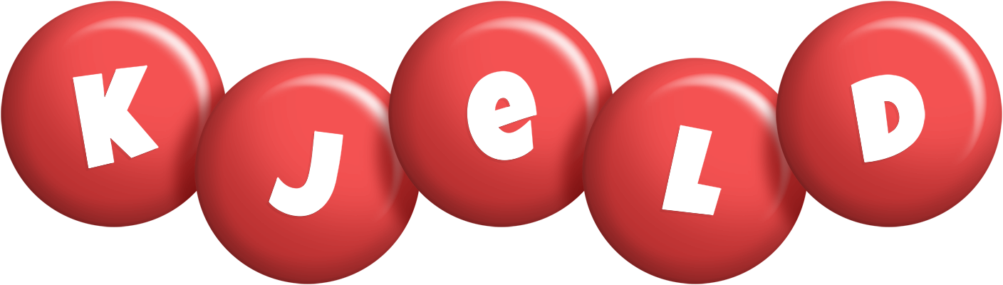 Kjeld candy-red logo