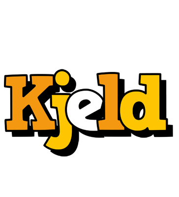 Kjeld cartoon logo