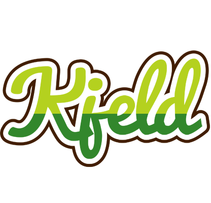 Kjeld golfing logo