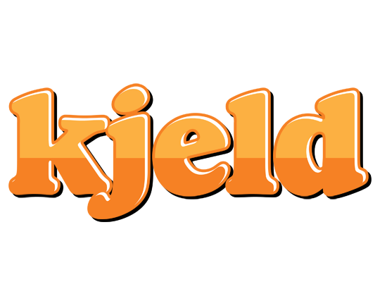 Kjeld orange logo