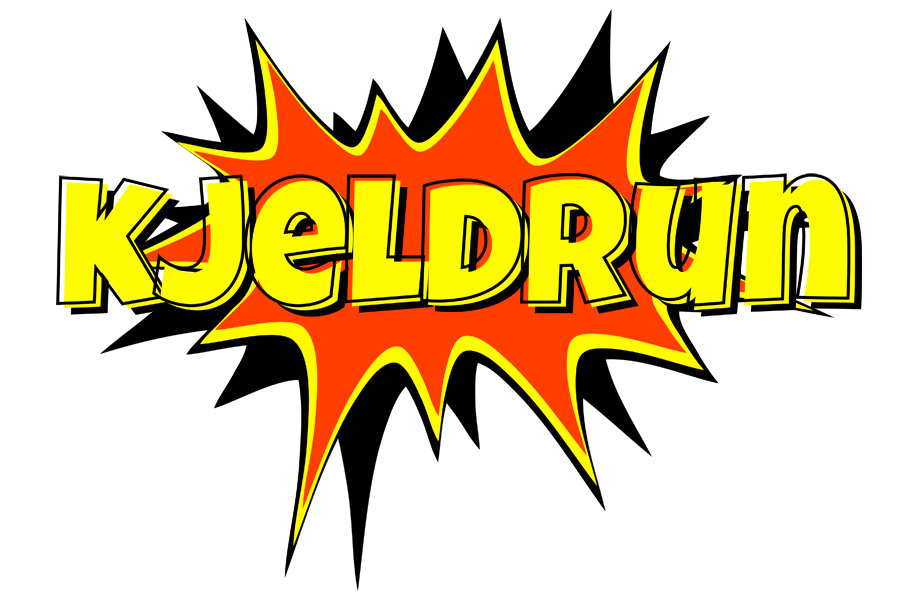 Kjeldrun bazinga logo