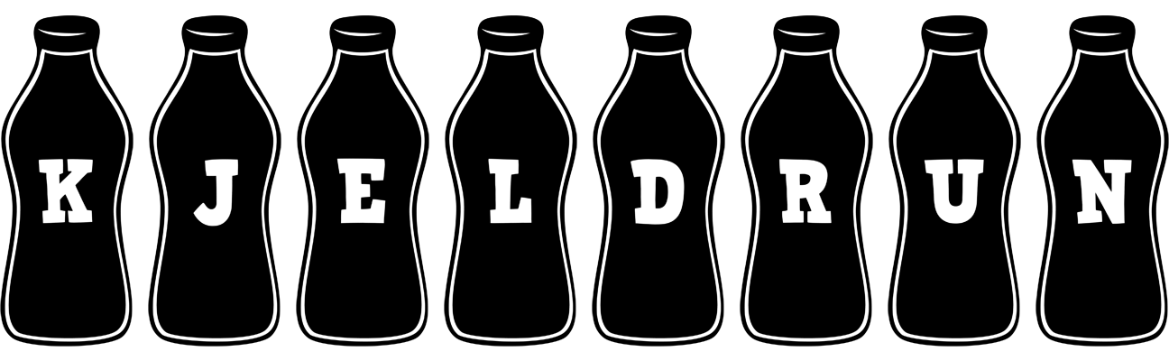 Kjeldrun bottle logo