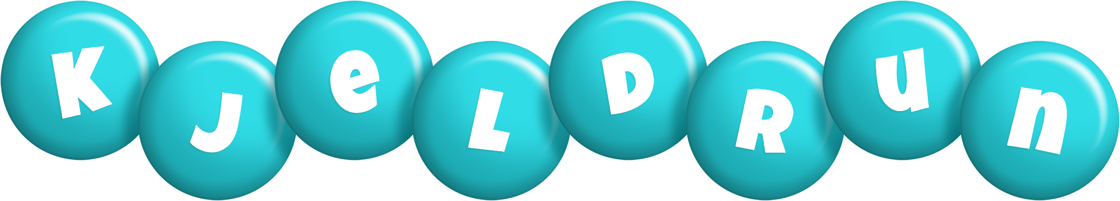 Kjeldrun candy-azur logo