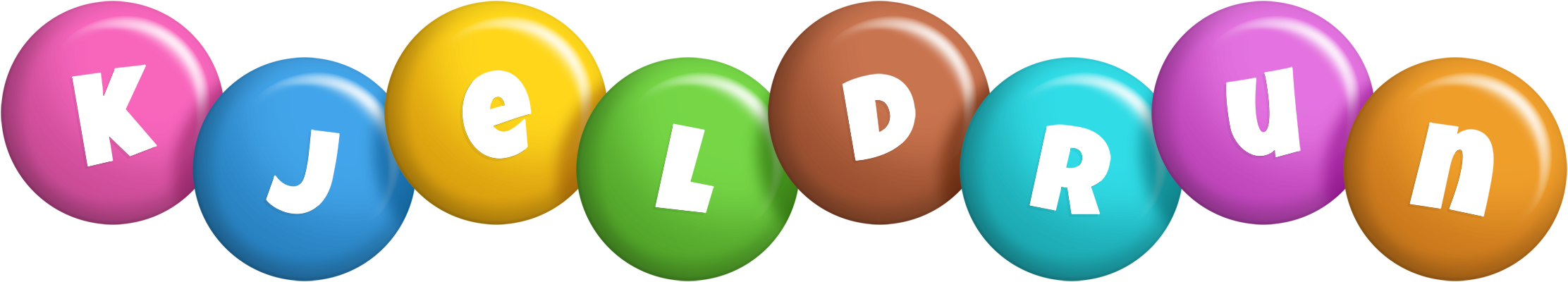 Kjeldrun candy logo