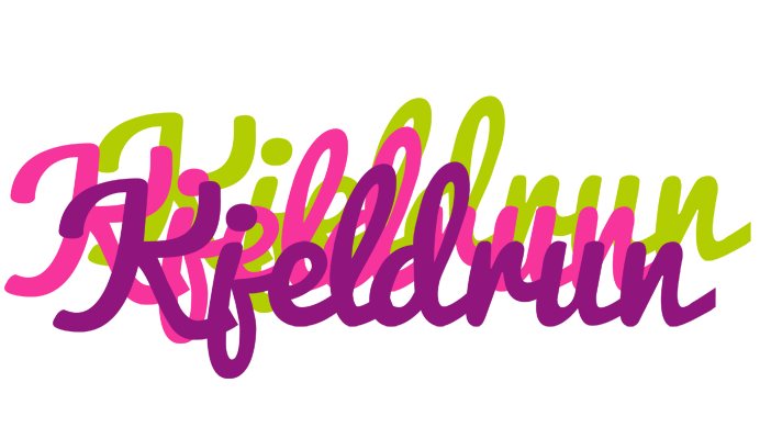 Kjeldrun flowers logo