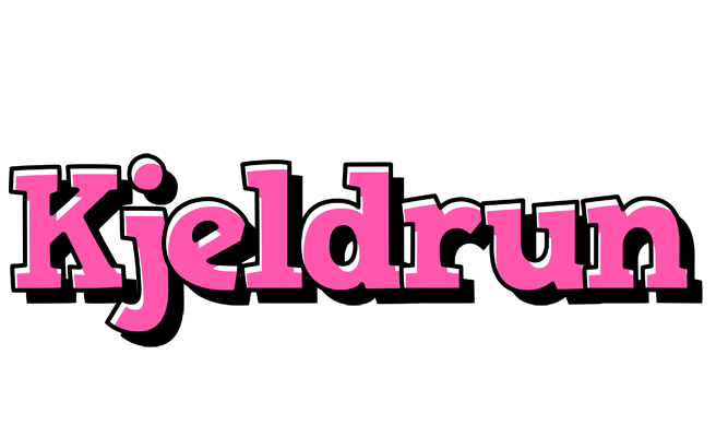 Kjeldrun girlish logo
