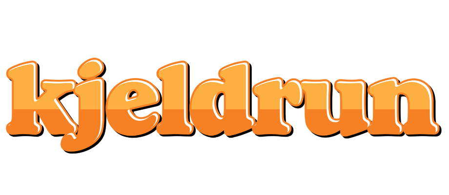 Kjeldrun orange logo