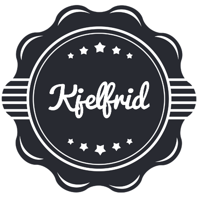 Kjelfrid badge logo