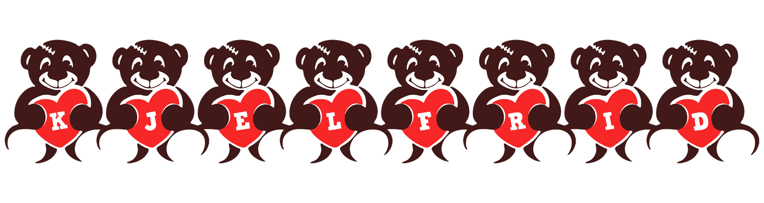 Kjelfrid bear logo