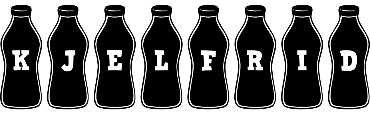 Kjelfrid bottle logo