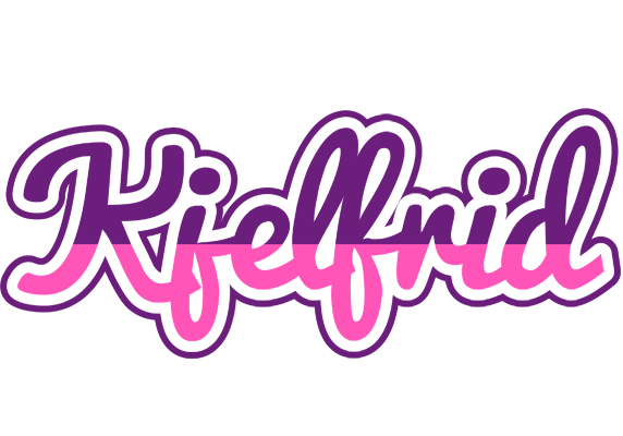 Kjelfrid cheerful logo