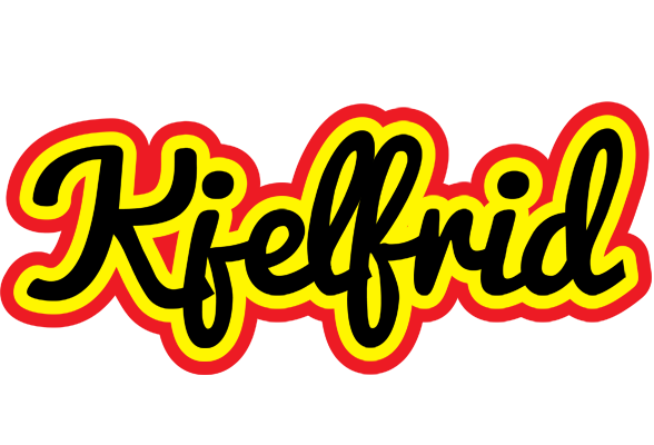 Kjelfrid flaming logo