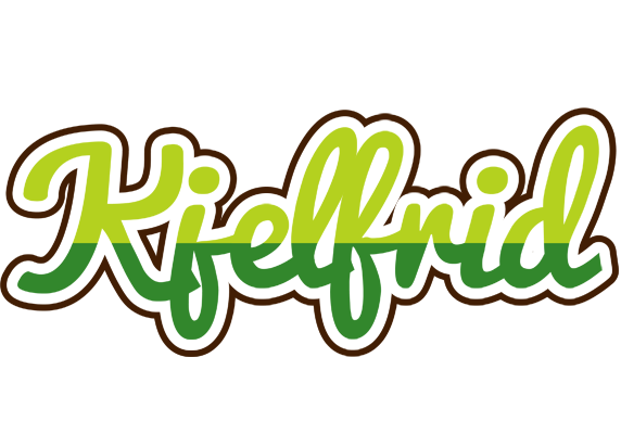 Kjelfrid golfing logo