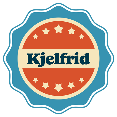 Kjelfrid labels logo