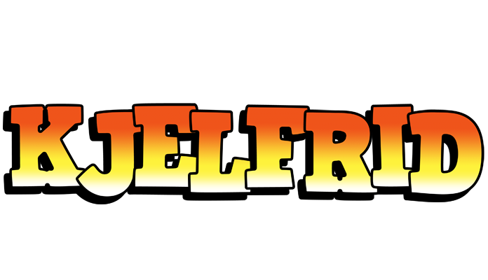 Kjelfrid sunset logo